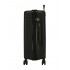 Troler mare, Movom New Trendy, polipropilena, expandabil, TSA, negru, 53x78x31 cm
