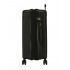 Troler mare, Movom New Trendy, polipropilena, expandabil, TSA, negru, 53x78x31 cm
