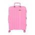Troler mediu, Movom New Trendy, polipropilena, expandabil, TSA, fucsia, 48x68x27 cm