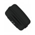 Troler mare, Roll Road Universe, polipropilena, expandabil, TSA, negru, 50x75x29 cm