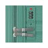 Troler mare, Roll Road Universe, polipropilena, expandabil, TSA, verde, 50x75x29 cm