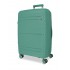Troler mare, Roll Road Universe, polipropilena, expandabil, TSA, verde, 50x75x29 cm