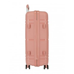Troler mare, Roll Road Universe, polipropilena, expandabil, TSA, nude, 50x75x29 cm