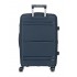 Troler mediu, Roll Road Universe, polipropilena, expandabil, TSA, bleumarin, 45x65x26 cm