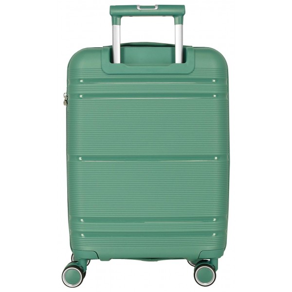 Troler cabina, Roll Road Universe, polipropilena, TSA, verde, 39x55x21 cm