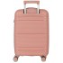 Troler cabina, Roll Road Universe, polipropilena, TSA, nude, 39x55x21 cm