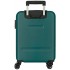 Troler cabina, Roll Road Flex, ABS, verde, 38x55x20 cm
