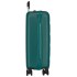 Troler cabina, Roll Road Flex, ABS, verde, 38x55x20 cm