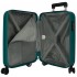 Troler cabina, Roll Road Flex, ABS, verde, 38x55x20 cm