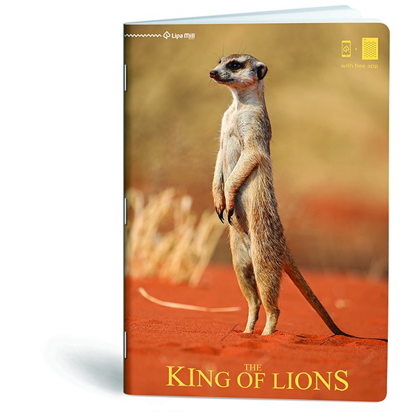 Caiet A4, 40 file, Lipa Mill Lion King, dictando