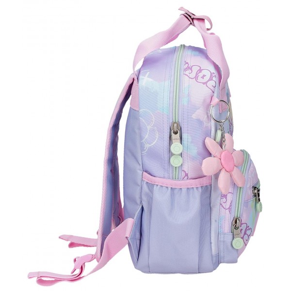 Rucsac fete gradinita, Enso New Vibes, violet, 28x23x10 cm