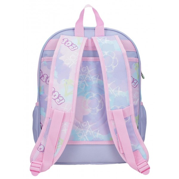 Rucsac scoala fete, Enso New Vibes, violet, 38x30x12 cm