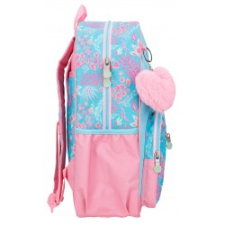 Rucsac scoala fete, Enso Jungle Mood, multicolor, 38x30x12 cm