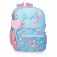 Rucsac scoala fete, Enso Jungle Mood, multicolor, 38x30x12 cm Rucsac scoala fete, Enso Jungle Mood, multicolor, 38x30x12 cm