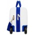 Valiza copii, ride-on, Frozen Seek Courage, ABS, 4 roti, alba, 31x45x20 cm