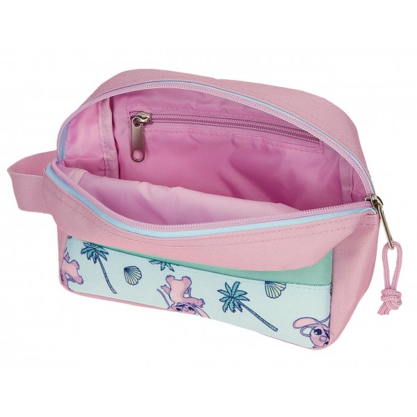 Borseta mana fete, Disney Stitch Just chill, multicolora, 20.5x16.5x7.5 cm