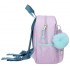 Ghiozdan gradinita fete, Disney Lovely Stitch, lila, 19x24x10 cm