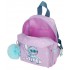 Ghiozdan gradinita fete, Disney Lovely Stitch, lila, 19x24x10 cm