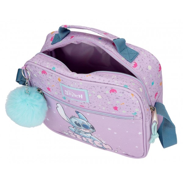 Geanta umar fete, Disney Lovely Stitch, lila, 23x20x9 cm