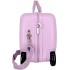 Valiza copii, ride-on, Kuromi Sweet dreams, ABS, 4 roti, violet, 45x31x20 cm