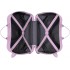 Valiza copii, ride-on, Kuromi Sweet dreams, ABS, 4 roti, violet, 45x31x20 cm