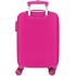 Troler copii, Kuromi Around the world, ABS, valiza mica, fucsia, 50x33x20 cm