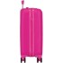 Troler copii, Kuromi Around the world, ABS, valiza mica, fucsia, 50x33x20 cm