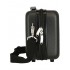 Geanta calatorie copii, Kuromi Dream Closer, ABS adaptabila, neagra, 21x29x15 cm