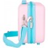 Geanta calatorie copii, Kuromi Current Mood, ABS, adaptabila, roz, 29x21x15 cm