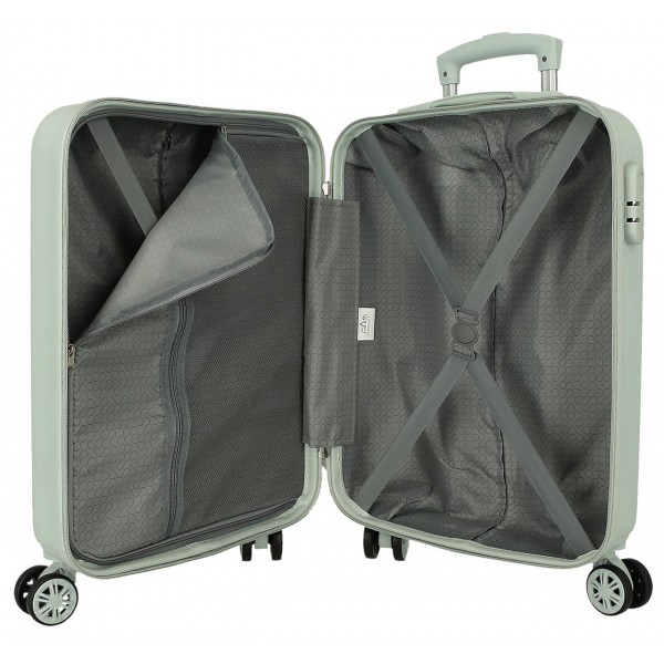 Troler copii, Disney Wish Playing with Valentino, ABS, valiza mica, verde menta, 38x55x20 cm