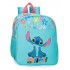 Ghiozdan gradinita fete, Disney Aloha Stitch, multicolor, 23x25x10 cm