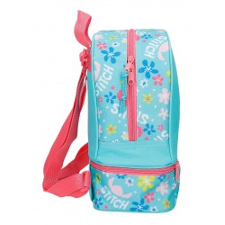 Ghiozdan gradinita fete, Disney Aloha Stitch, compartiment termic, multicolor, 23x28x13 cm