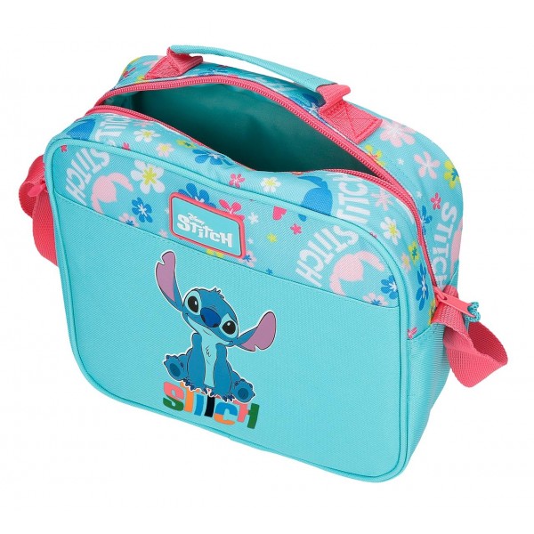 Geanta umar fete, Disney Aloha Stitch, adaptabila, multicolora, 23x20x9 cm