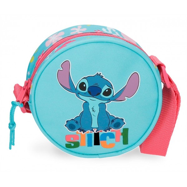 Geanta umar fete, Disney Aloha Stitch, multicolora, 14x14x4 cm