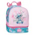 Ghiozdan gradinita fete, Disney Heart Stitch, compartiment termic, multicolor, 23x28x13 cm