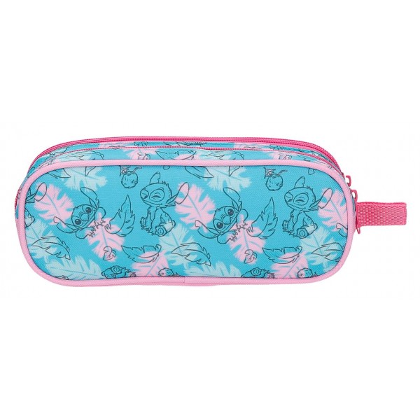 Penar fete, Disney Heart Stitch, 2 compartimente, multicolor, 23x9x7 cm