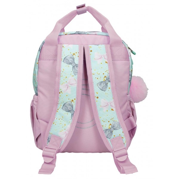 Rucsac fete gradinita, Enso Merci amour, multicolor, 23x28x10 cm