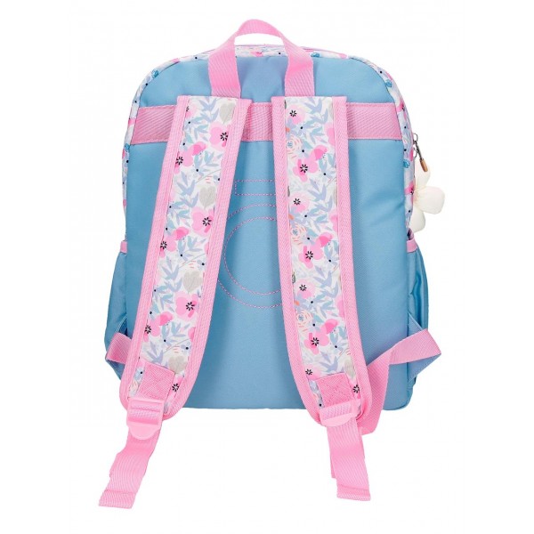 Rucsac fete clasa 0, Enso Full of flowers, multicolor, 27x33x11 cm