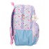 Rucsac scoala fete, Enso Full of flowers, 2 compartimente, multicolor, 32x44x17 cm