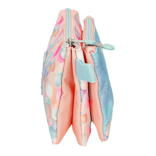 Penar fete, Enso Bubbles, 3 compartimente, multicolor, 22x12x5 cm