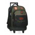 Rucsac troler baieti, Pepe Jeans Ponder, 2 compartimente, 2 roti duble, kaki, 32x43x21 cm