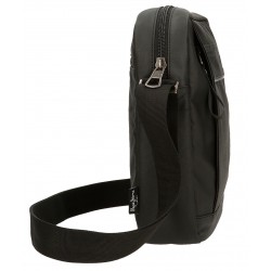 Geanta umar barbati, Pepe Jeans Dortmund, compartiment tableta, antracit, 23x27x7 cm
