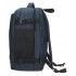 Rucsac calatorie barbati, Pepe Jeans Bromley 24, 2 compartimente, buzunare laptop/tableta, albastru, 25x40x17 cm