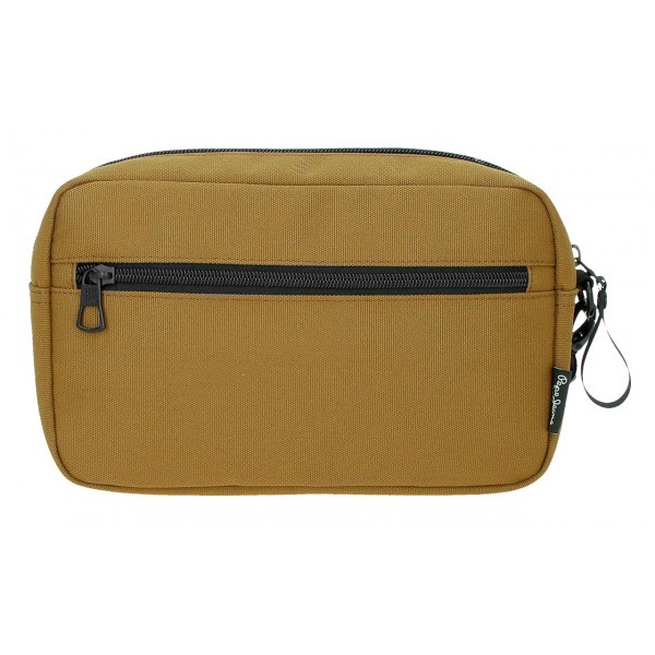 Geanta mana barbati, Pepe Jeans Bromley 24, ocru, 24.5x15x6 cm