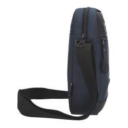 Geanta umar barbati, Pepe Jeans Bromley 24, compartiment tableta, albastra, 23x27x7 cm