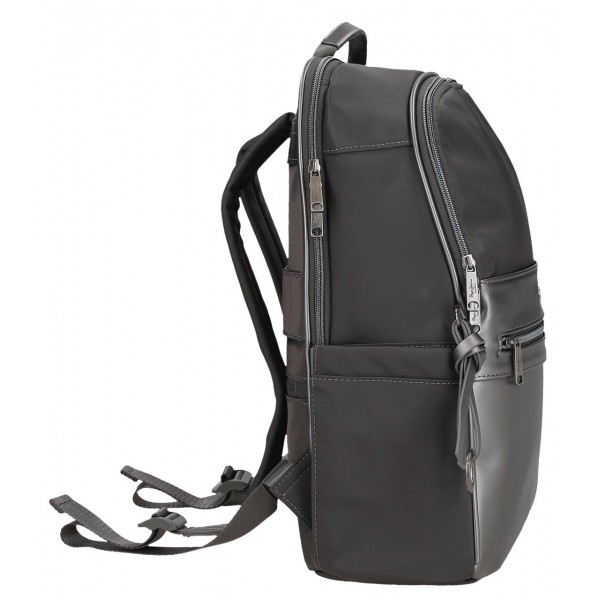 Rucsac business dama, Pepe Jeans Ruby, 2 compartimente, buzunare laptop/tableta, antracit, 30x40x13 cm
