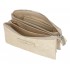 Portofel dama, Pepe Jeans Jana, 3 compartimente, protectie RFID, bej, 17.5x9.5x2 cm