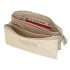 Portofel dama, Pepe Jeans Jana, 3 compartimente, protectie RFID, bej, 17.5x9.5x2 cm