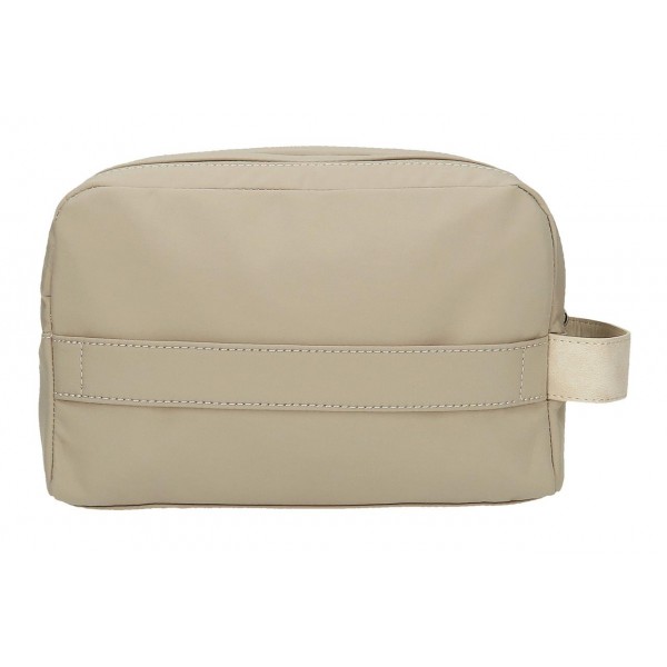 Borseta mana dama, Pepe Jeans Jana, 2 compartimente, adaptabila, bej, 26x16x12 cm