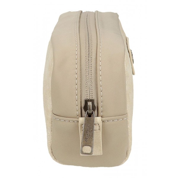 Borseta cosmetice dama, Pepe Jeans Jana, bej, 17x9x6.5 cm